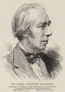 Sir George Alexander Macfarren by English School